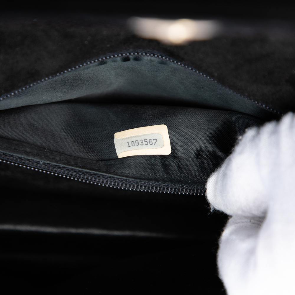 Pre-Loved Chanel Quilted Suede Tassel Flap - Picture 6 of 8